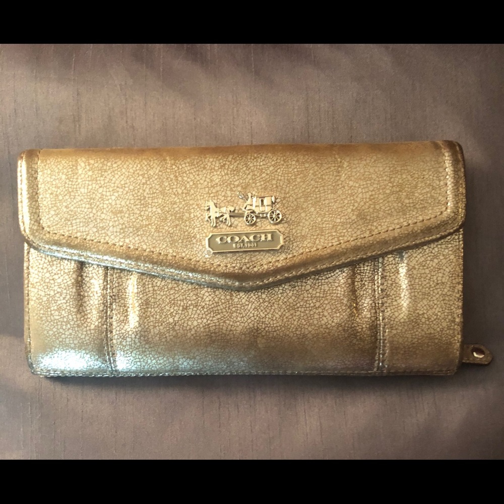 Authentic Coach Horse & Carriage Full Size Wallet